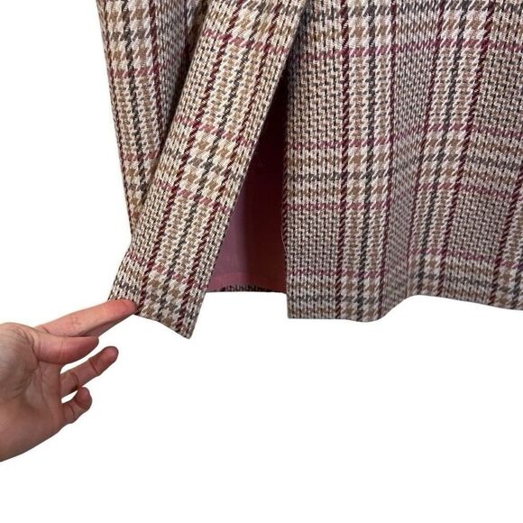 Shoshanna Lavender Mika Tweed Mini Dress Size 4 Preppy Formal Party Knit - Picture 8 of 11